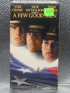 A Few Good Men Tom Cruise Nicholson Watermarks VHS New Factory Sealed Videotape - Picture 1 of 10