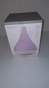 SpaRoom® Piccolo Essential Oil Ultrasonic Diffuser-7 Rotating Colors NIB W 3 Oil - Picture 1 of 5