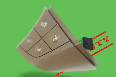 06-2008 mercedes w164 ml550 ml320 gl450 volante interruptor botón derecho Foto 1 de 4