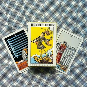POCKET RIDER WAITE TAROT DECK CARDS ESOTERIC TELLING US GAMES SYSTEMS NEW - Picture 1 of 14