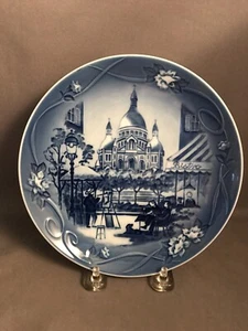 Bing and Grondahl 1998 Places of Enchantment Jorden Rundt PARIS Collectors Plate - Picture 1 of 5