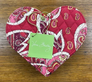 Vera Bradley From My Heart Schmuckschatulle Box, 2018 Rosy Posies - NICHT MEHR PRODUZIERT, Neu mit Etikett - Bild 1 von 5