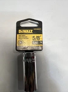 Socket Deep 3/8drive 6pt 5/8in, PartNo DWMT88989OSP, by Stanley Consumer Tools, - Picture 1 of 1