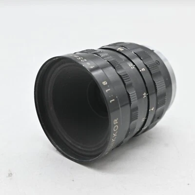 [Exc+5] Cine-Nikkor 25mm f/1.4 C mount Cine Lens for Bolex From JAPAN - Image 1 of 4