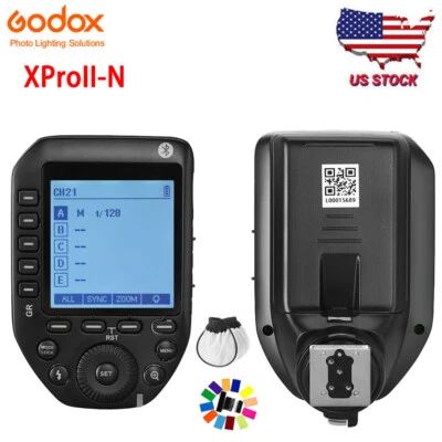 US Godox XPro II  XProII-N 2.4G TTL HSS TCM Flash Trigger Transmitter for Nikon - Image 1 of 4
