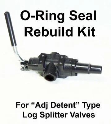 O-Ring Rebuild Kit Adjustable Detent Hydraulic Log Splitter Control Valve LVA1 - Image 1 of 3