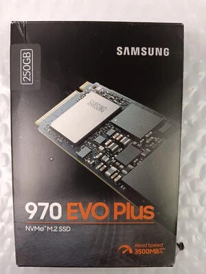 Samsung 970 EVO Plus 250GB M.2 NVMe Internal SSD - Image 1 of 4