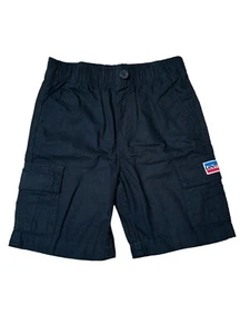 Levi's Solid Black Cargo Shorts 100% Cotton, Size 5 Boy's, NWOT - Picture 1 of 4