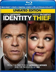Identity Thief On Blu-Ray With Jason Bateman Comedy Very Good - Picture 1 of 1