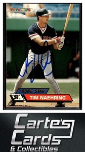 Tim Naehring 1993  Stadium Club Toys "R" Us #50 TTM/IP Signed Autographed