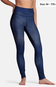 $100 Kari Traa Women’s Fierce Pants Tights- Royal Blue - Medium- New With Tags - Picture 1 of 9