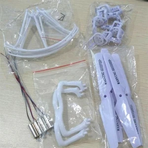 Teile Quadrocopter Crash Pack Kit ABS Kunststoff weiß für Syma X5 X5C RC Ersat - Bild 1 von 3