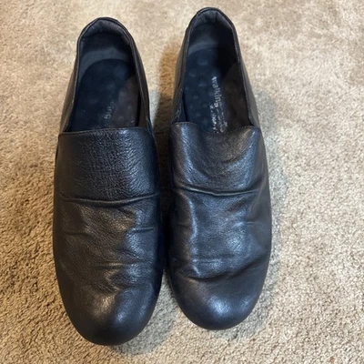 Walking Cradles Black Loafer Clog Size 10WW - Image 1 of 4