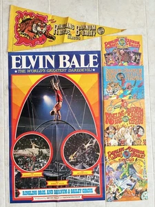 Ringling Bros, Barnum & Bailey Zirkus Banner, Poster, Programmhefte - Vintage - Bild 1 von 13