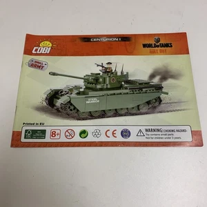 COBI CENTURION I Istruzioni SOLO MANUALE WWII MONDO DEI CARRI ARMATI - Foto 1 di 2