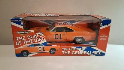 American Muscle 1969 Charger 01 General Lee 1:18 The Dukes Of Hazzard Ertl New - Image 1 of 4