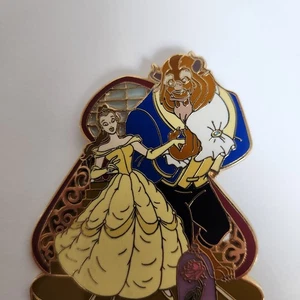 Disney Auctions - Princess Icon Series (Belle and the Beast) Silver Artist Proo - Picture 1 of 4