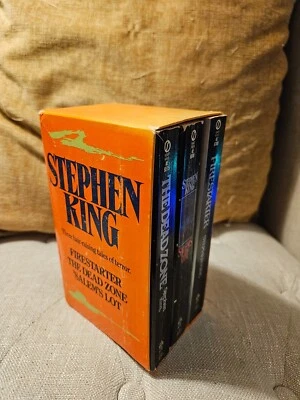 Stephen King - Three Hair-Raising Tales Of Terror - Pocket Book Box Set - RARE - Image 1 of 3