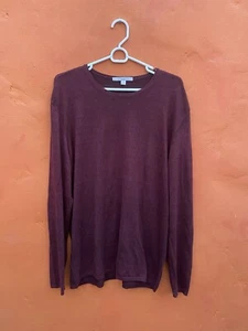 John Varvatos Artisan Silk Cashmere Crew neck Lightweight Soft Sweater XL - Picture 1 of 5