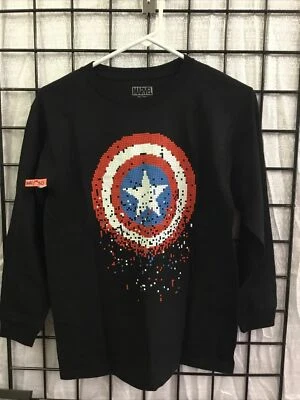 Marvel Captain America Kids Long Sleeve T-Shirt - Image 1 of 2