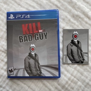 Kill The Bad Guy PS4 + Limited Run Trading Card #125