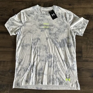 Under Armour Run Everywhere Run Anywhere Tie Dye Short Sleeve Large NWT Men’s - Picture 1 of 7