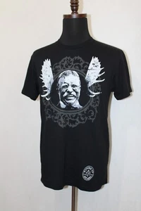 Ranger Up T-Shirt Sz M Black Short Sleeves Teddy Roosevelt Patriotic Bull Moose - Picture 1 of 7