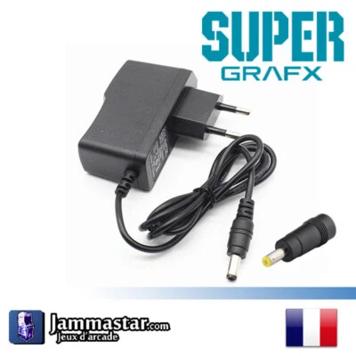 Alimentation console PC Engine Supergrafx Super Grafx - Adaptateur Power Supply