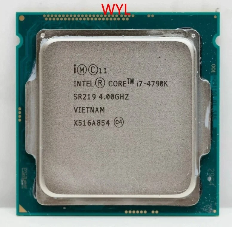 Intel Core i7-4790K SR219 4.00GHz quad-core LGA1150 CPU processor i7 4790K - Image 1 of 4