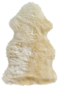 Natural Sheepskin Rug with Thick and Lush 2.5 Inch Pile | Fluffy, Hypoallerge... - Picture 1 of 8