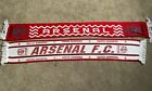 Vintage Arsenal Football Scarf x 2 90s Collectable VGC Official Scarves Scarfs