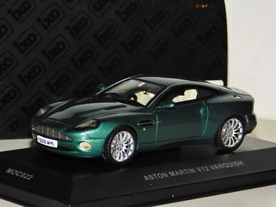 ASTON MARTIN V12 VANQUISH GREEN IXO MOC022 1:43 - Immagine 1 di 4