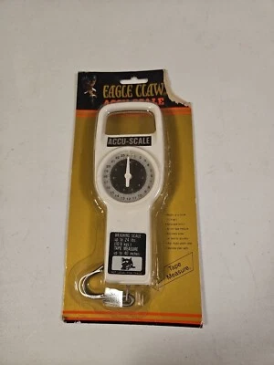 Eagle Claw Accu-Scale 24lb Scale and Tape Measure New in Package - Image 1 of 4