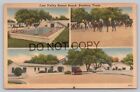 Postcard TX Bandera Multiview Lost Valley Resort Ranch Horseback Riding Pool I8