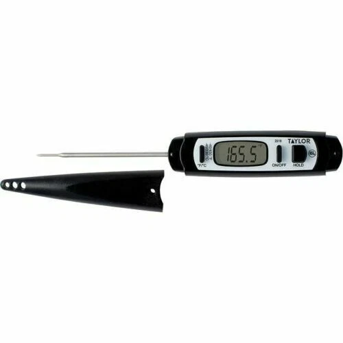 Taylor Waterproof Digital Instant Read Thermometer with Step Down Probe New - Image 1 of 1