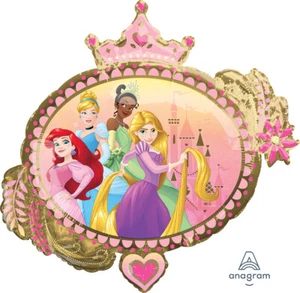 Disney Princess Party Supplies Big Mylar Foil 26 inch Super Shape XL Balloon  - Picture 1 of 2