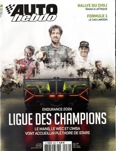 AUTO HEBDO Nr. 2432 04.10.2023 ENDURANCE 2024 GP QATAR NASCAR SCHNITZEREI EXTREM - Bild 1 von 1