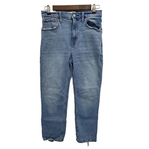 Abercrombie & Fitch The Ankle Straight Ultra High Rise Jeans Womens Size 28/6s - Picture 1 of 15
