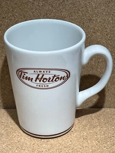 Tim Hortons Steelite England 2011 Restaurant Coffee Tea Mug Cup Bilingual - Picture 1 of 7