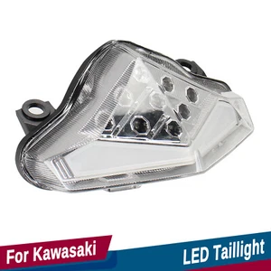 For Kawasaki ER-6n ER650E 12V LED Turn Signal Lights Taillight 2012-2016 Clear - Bild 1 von 10