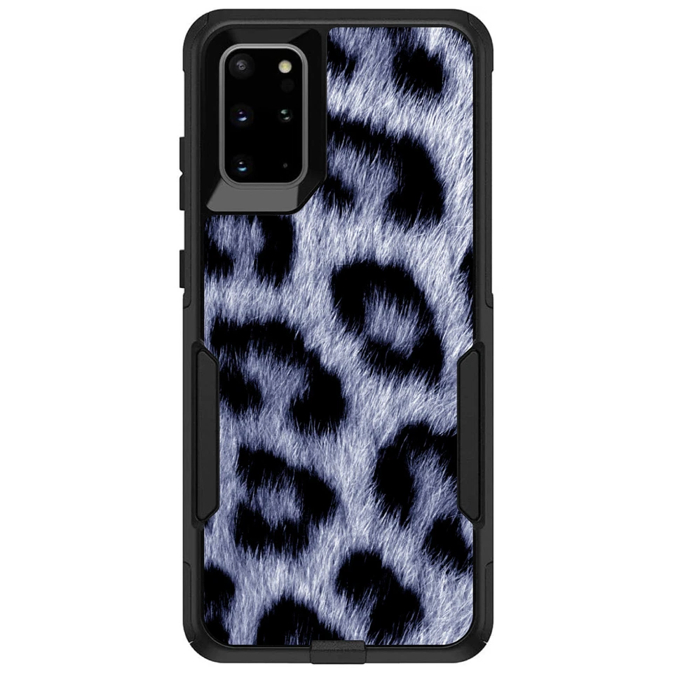 OtterBox Commuter for Galaxy S (Choose Model) Blue Black Leopard Fur Skin - Image 1 of 1