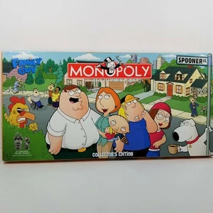 Family Guy Monopoly Game Collector's Edition with Exclusive Tokens - 2006 - Picture 1 of 8