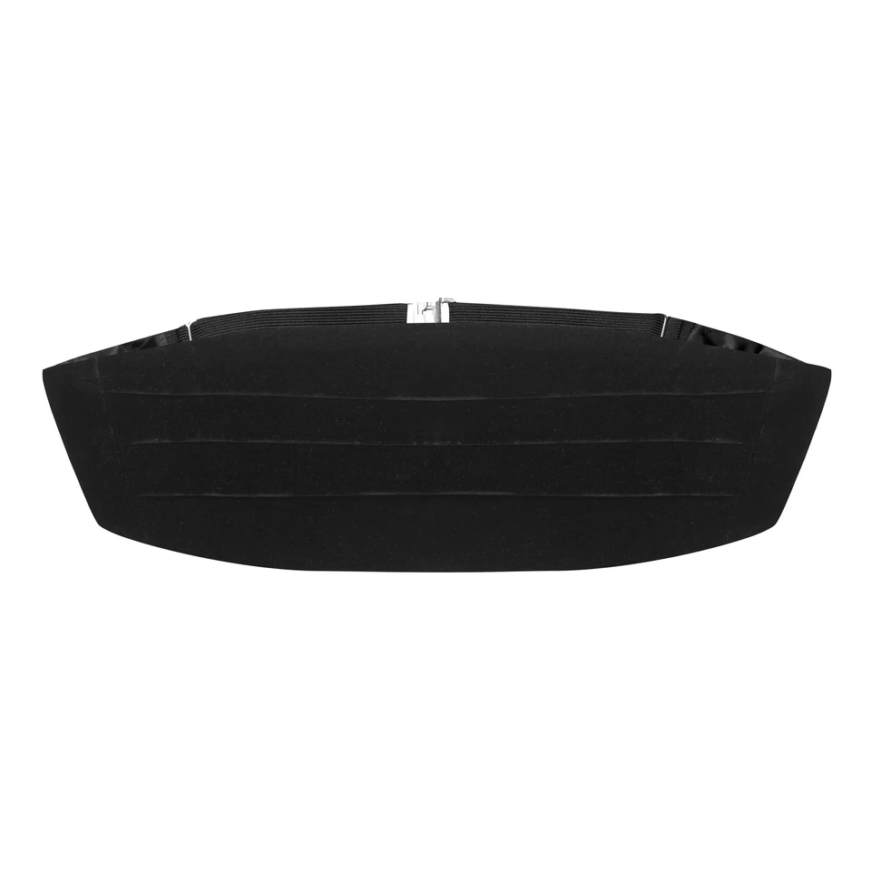 Velours Noir Large Ceinture - Photo 1/1