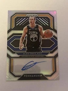 ALEN SMAILAGIC 2020-21 PRIZM SILVER PENMANSHIP AUTO #PE-ALE - Picture 1 of 2