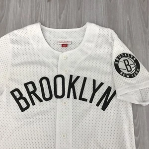 Mitchell & Ness NBA Brooklyn New York Trikot Button Down Small Athletic Sports - Bild 1 von 14