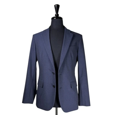 J.Crew Mens Blazer 36S Blue Stretch Thompson Sport Coat Jacket Unstructured - Image 1 of 4