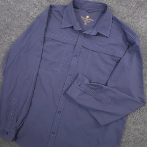 The Territory Ahead Shirt Mens XL Blue Outdoor Performance Fishing Hiking Vented - Picture 1 of 8