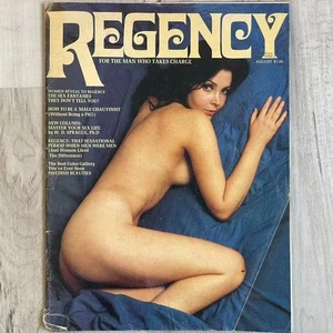 First Issue Vintage REGENCY Magazine Vol 1 No 1 August 1973 Men’s Collectible - Picture 1 of 10