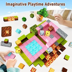 besrey Magnetic Building Blocks Kids Educational Magnet Toy Christmas Gift - Picture 1 of 5