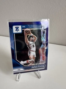 2024-25 Donruss Optic Legends Purple Prizm Julius Erving Philadelphia 76ers #232 - Bild 1 von 2